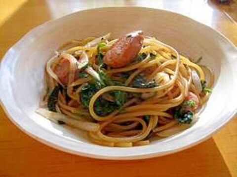家にあるもので!和風パスタ